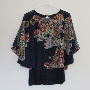 Faith and Joy Butterfly Sleeve Blouse